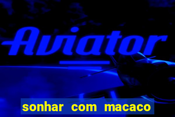 sonhar com macaco o que significa